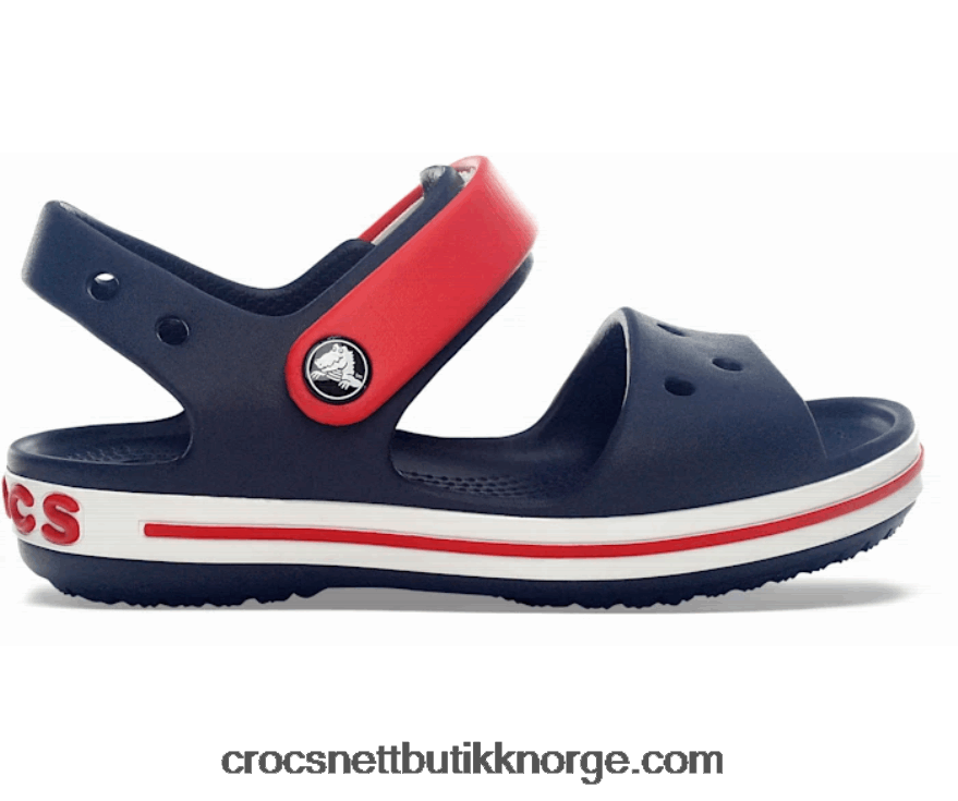 barn crocband sandal Crocs marine/rød 6802D41450