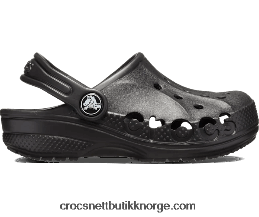 barn småbarn Baya tresko Crocs svart 6802D41404