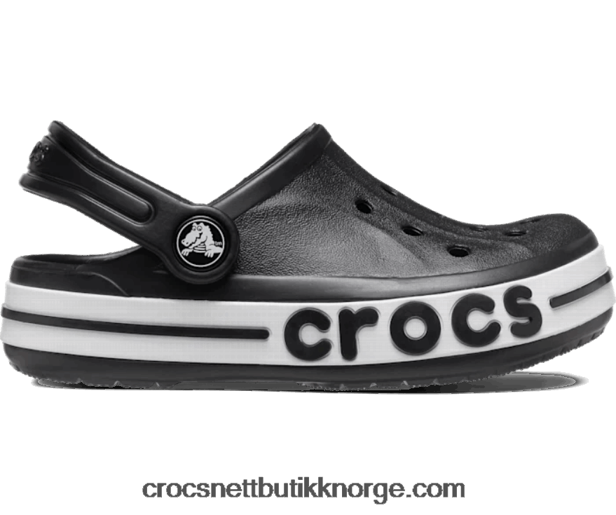 barn småbarn Bayaband tresko Crocs svart 6802D41353