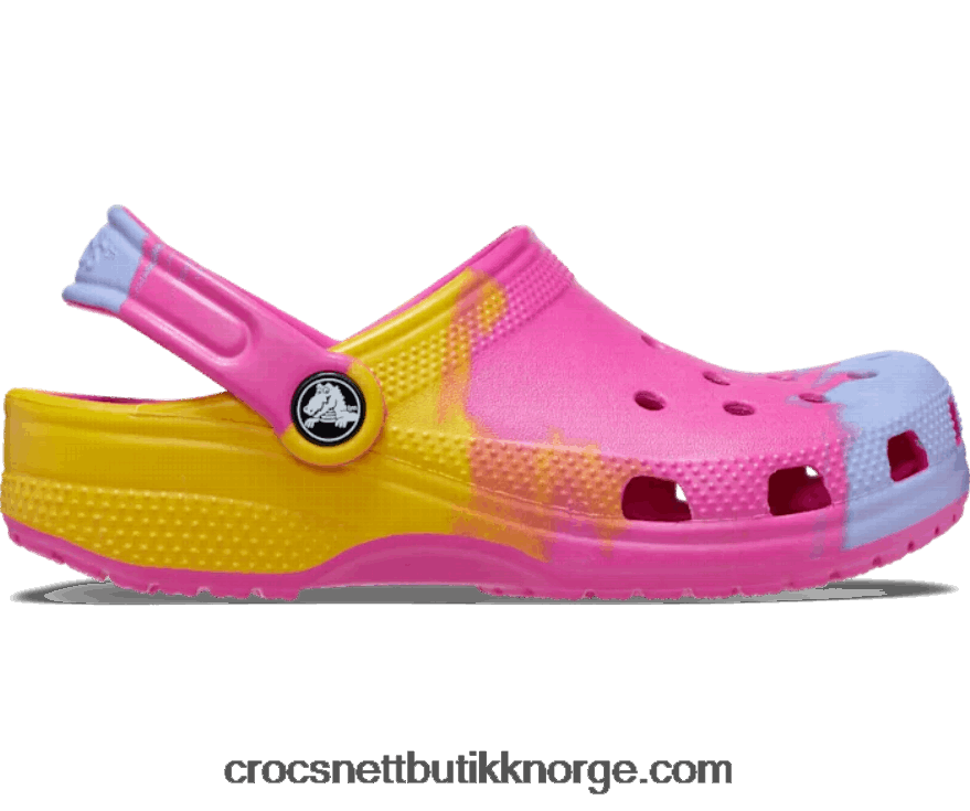 barn småbarn klassisk ombre tresko Crocs juice/multi 6802D41358