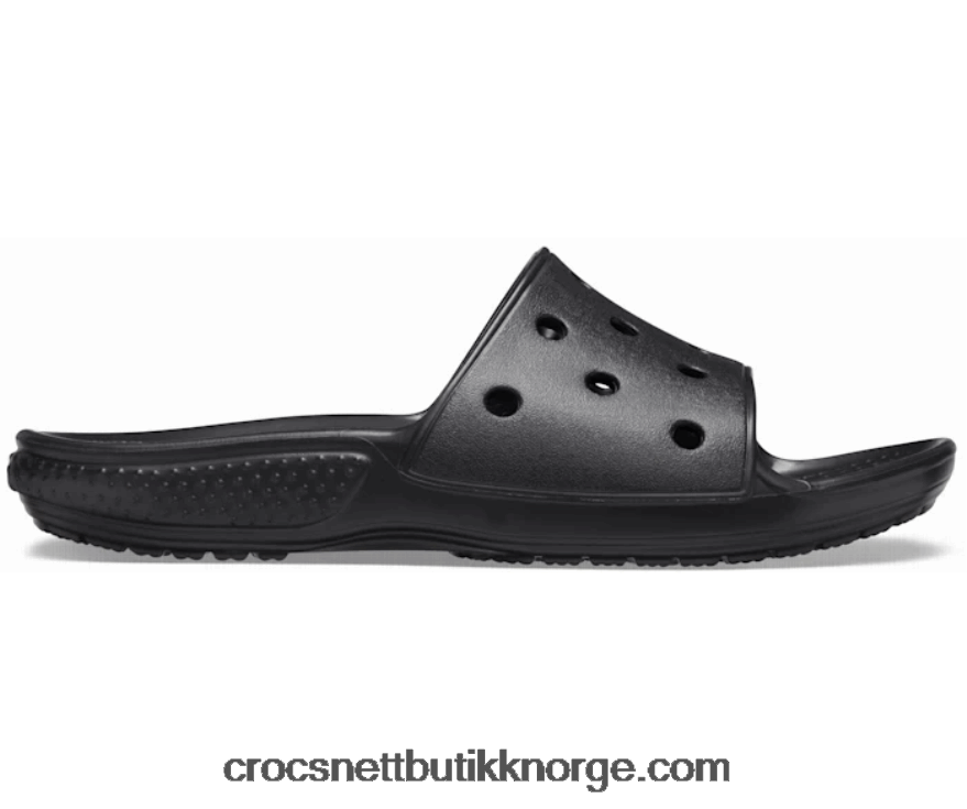 barn klassisk lysbilde Crocs svart 6802D41630