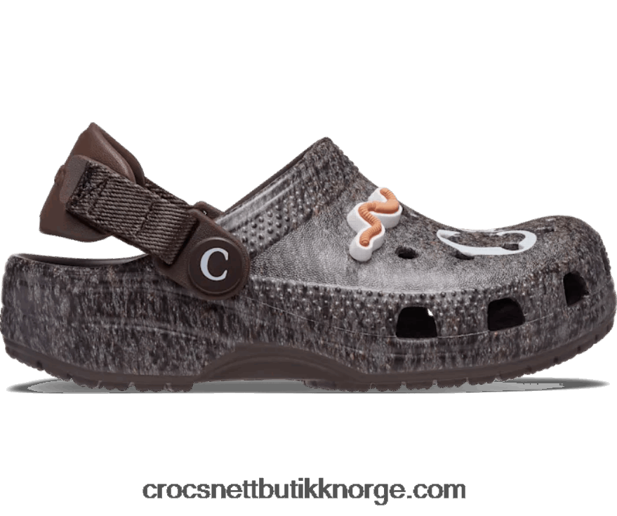 barn gulrøtter klassisk tresko Crocs espresso 6802D41585