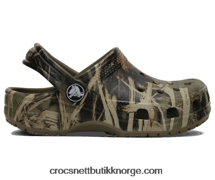 barn klassisk realtree tresko Crocs kaki 6802D41568