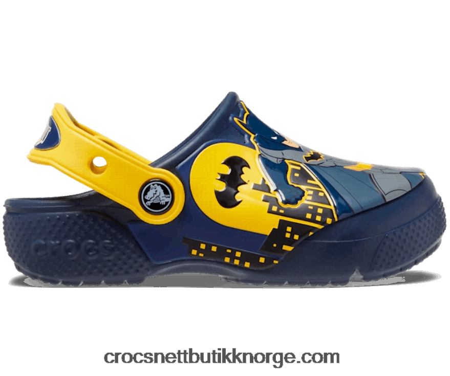 barn morsom lab batman patch tresko Crocs marinen 6802D41565