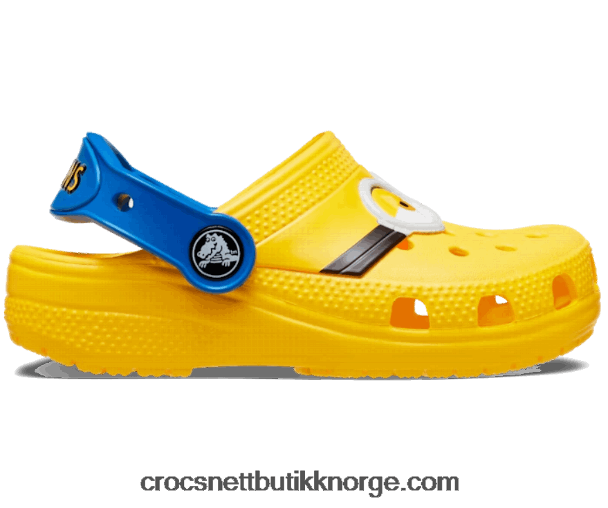 barn morsom lab jeg er undersåtter tette Crocs gul 6802D41566