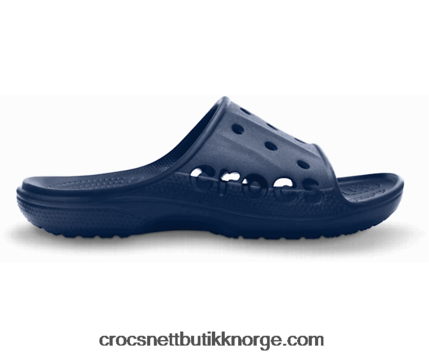 kvinner Baya-sklie Crocs marinen 6802D4437