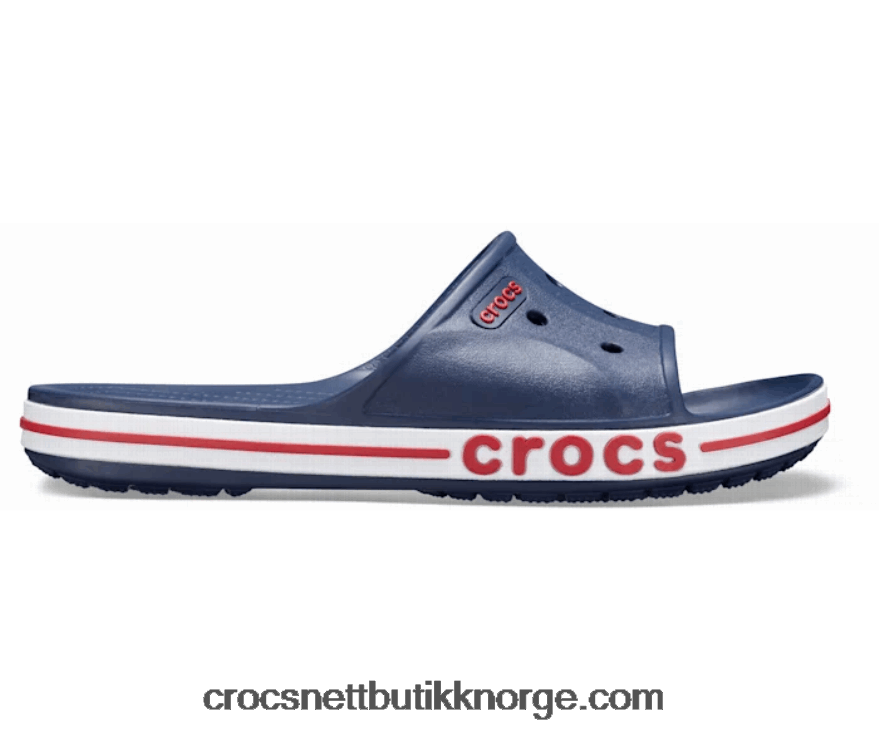 kvinner Bayaband-sklie Crocs marine/pepper 6802D4546