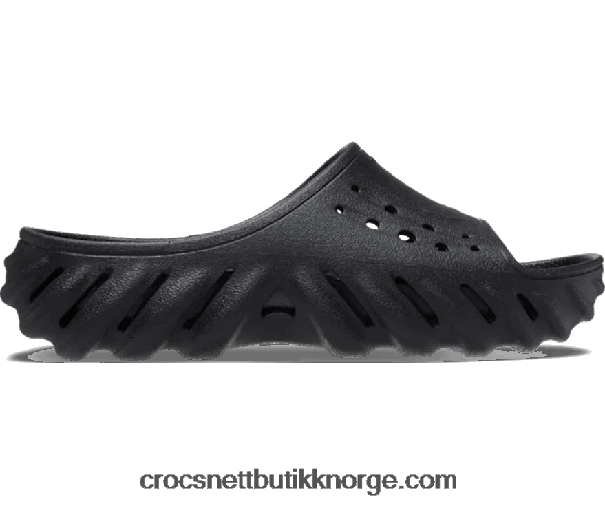 kvinner ekko lysbilde Crocs svart 6802D4417