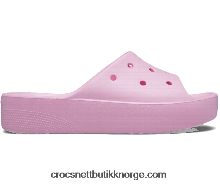 kvinner klassisk plattformsklie Crocs flamingo 6802D4372