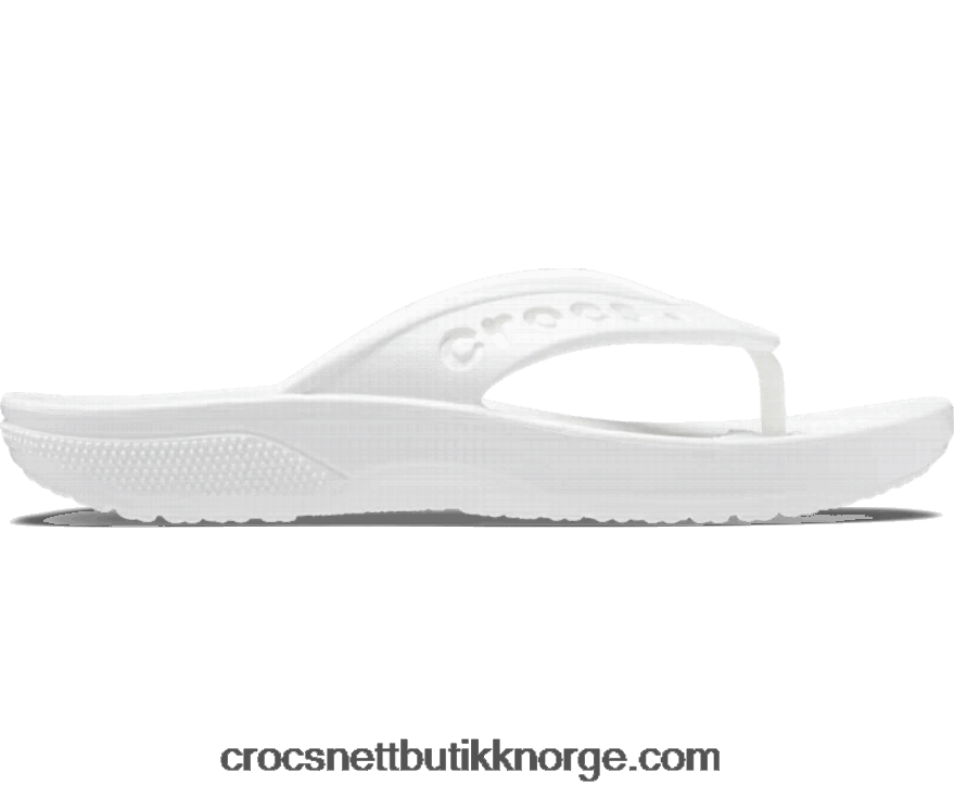 kvinner baya ii flip Crocs hvit 6802D4392