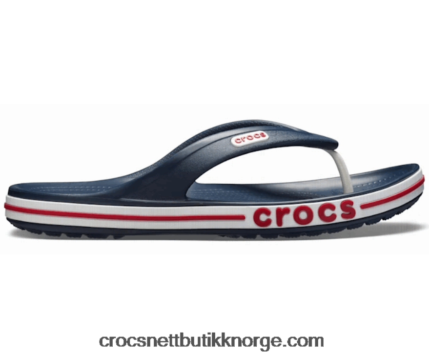 kvinner bayaband flip Crocs marine/pepper 6802D4379