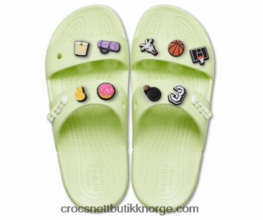 kvinner jared mccain pakke Crocs svart 6802D4509