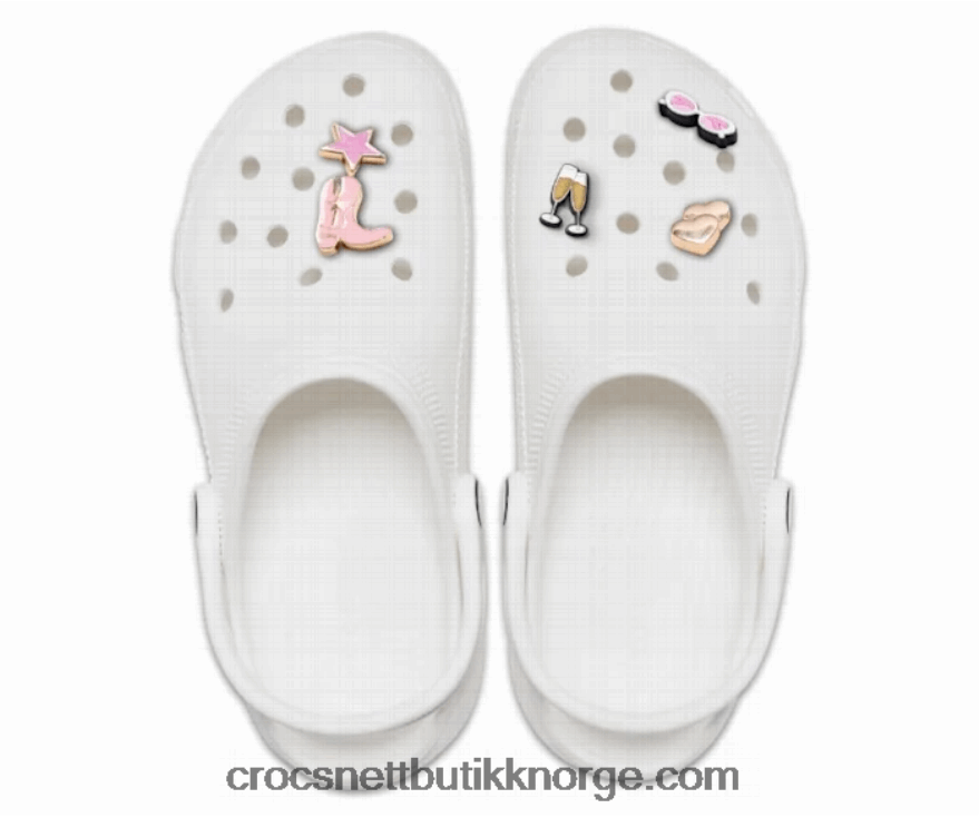 kvinner bachelorette pakke Crocs hvit 6802D4257