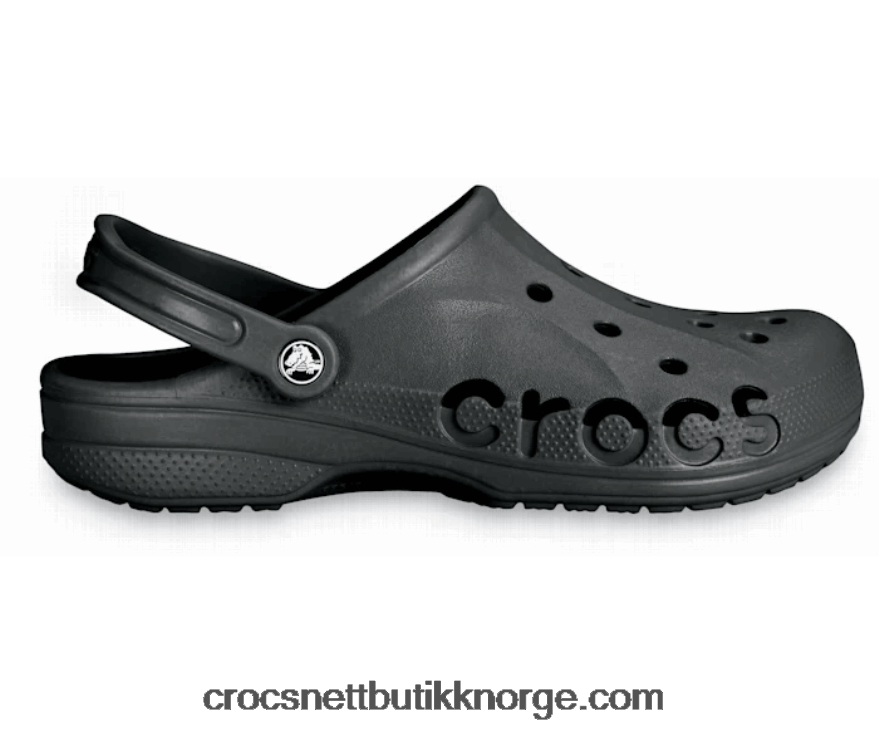 kvinner baya tresko Crocs svart 6802D452