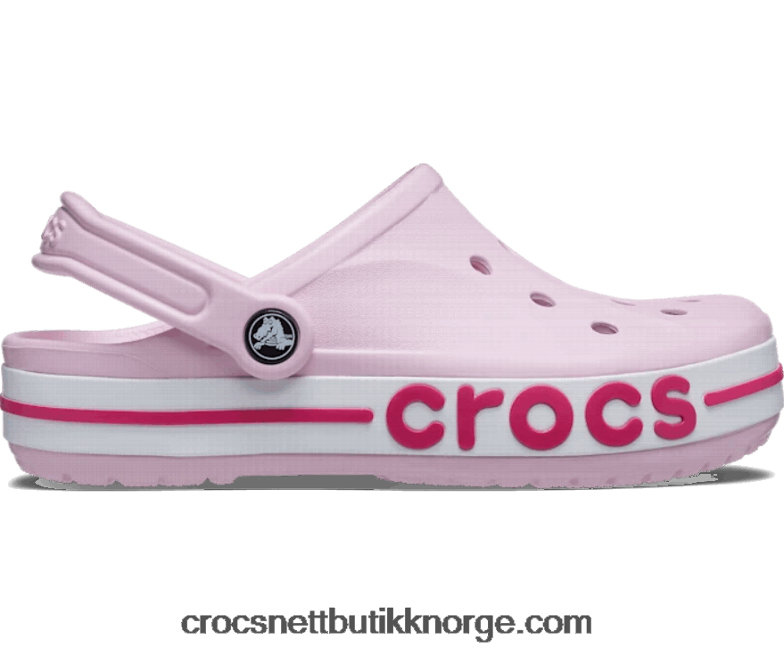 kvinner bayaband tresko Crocs ballerina rosa/godterosa 6802D4191