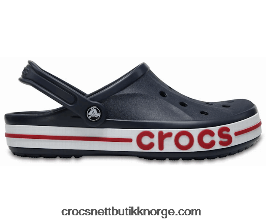 kvinner bayaband tresko Crocs marine/pepper 6802D4187