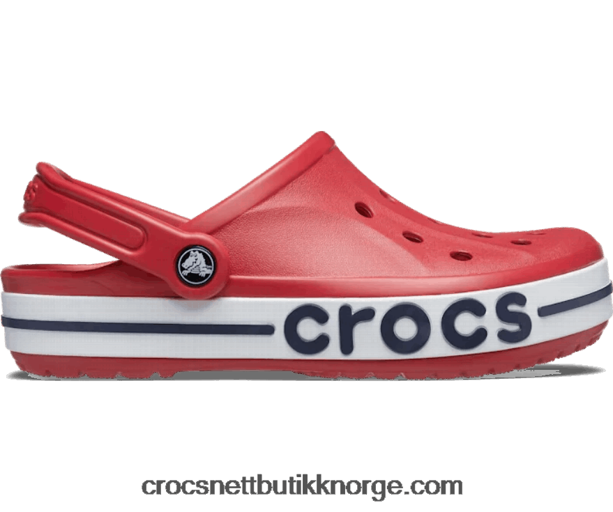 kvinner bayaband tresko Crocs pepper/marine 6802D4192