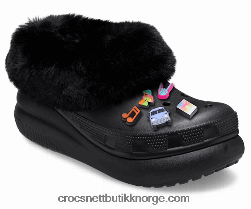 kvinner festivalpakke Crocs svart 6802D437