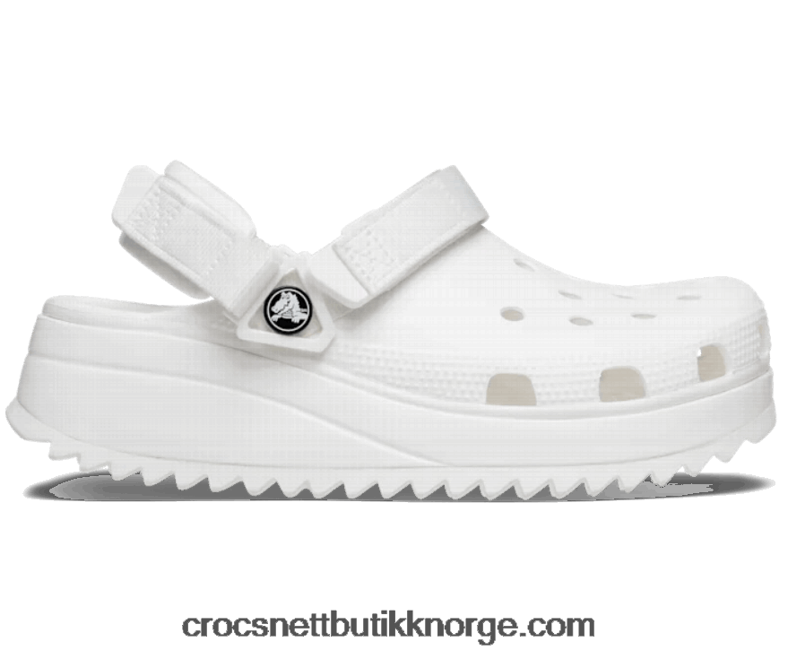 kvinner turtresko Crocs hvit 6802D4259