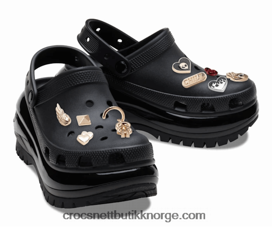 menn mega crush i stilpakke Crocs svart 6802D41281