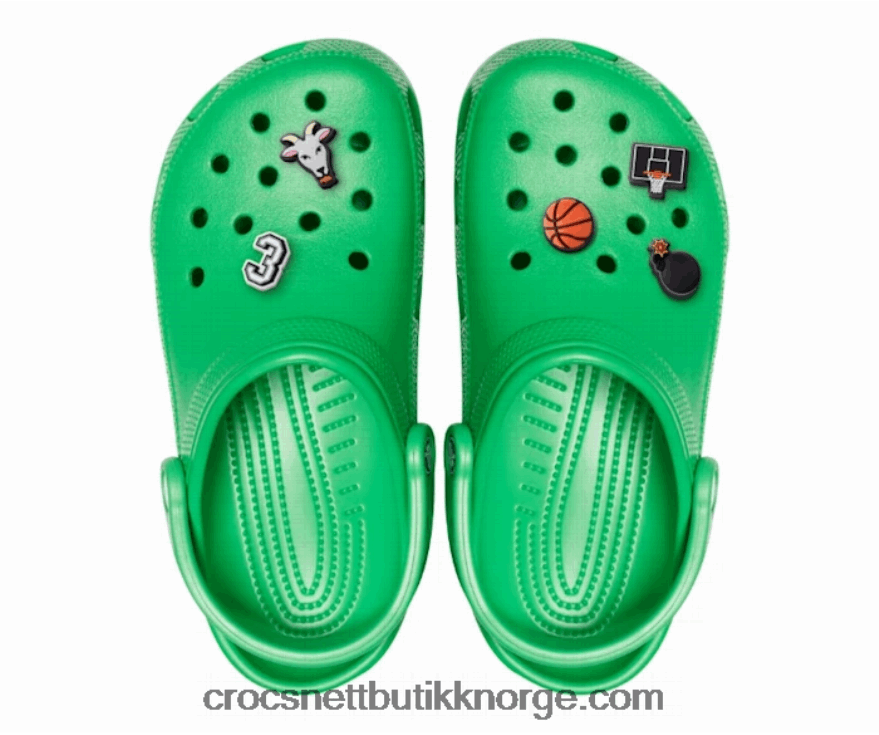 menn sedona prince klassisk treskopakke Crocs gress grønt 6802D41293