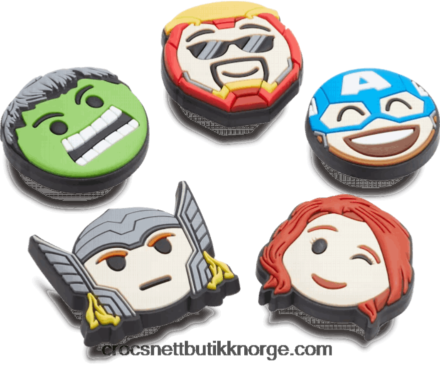 Avengers emojis 5 pakke Crocs6802D4965