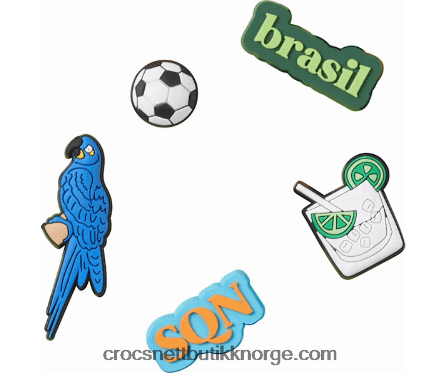 brazil wanderlust kolleksjon 5 stk Crocs6802D41172