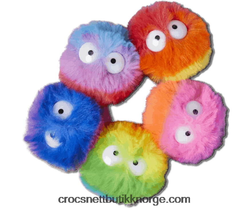 fuzzypuffcharacters5pack Crocs6802D4645